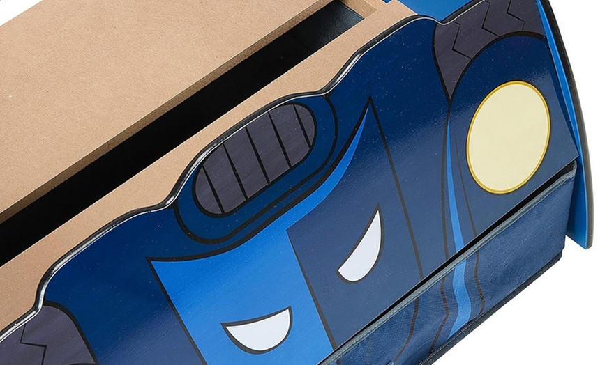 Image 8: Batman Batmobile Toddler Bed - Sleep Like a Superhero!