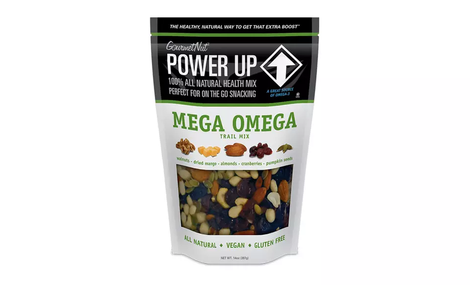 3-Pack of Gourmet Nut Power Up Trail Mix - Second Medium