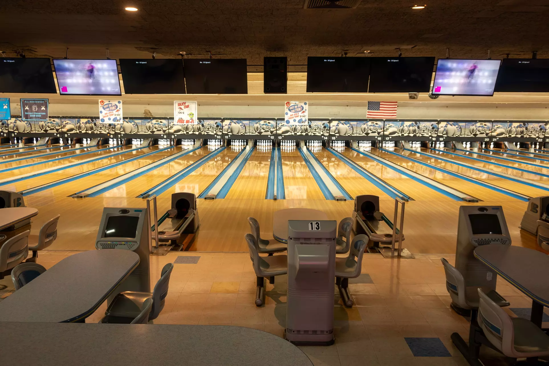 60/90 Min of Unlimited Bowling w/ Shoe Rental at North Arlington Bowl