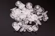 100-400 pcs 11mm Clear Silicone Pierced Earring Cushions Back Pads Disc Stoppers - Second Medium