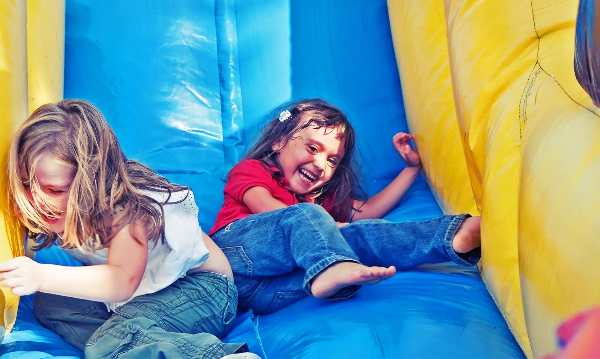 3, 5, or 10 Groupons, Each Good for One Open-Jump Session at Jump Around Parties & Playdates (Up to 48% Off) - Primary Image