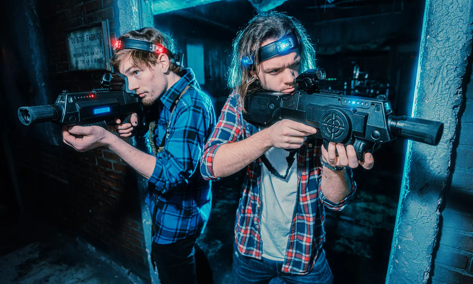 60 Minute Tactical Laser Tag with New Scare Zones & Immersive Themes