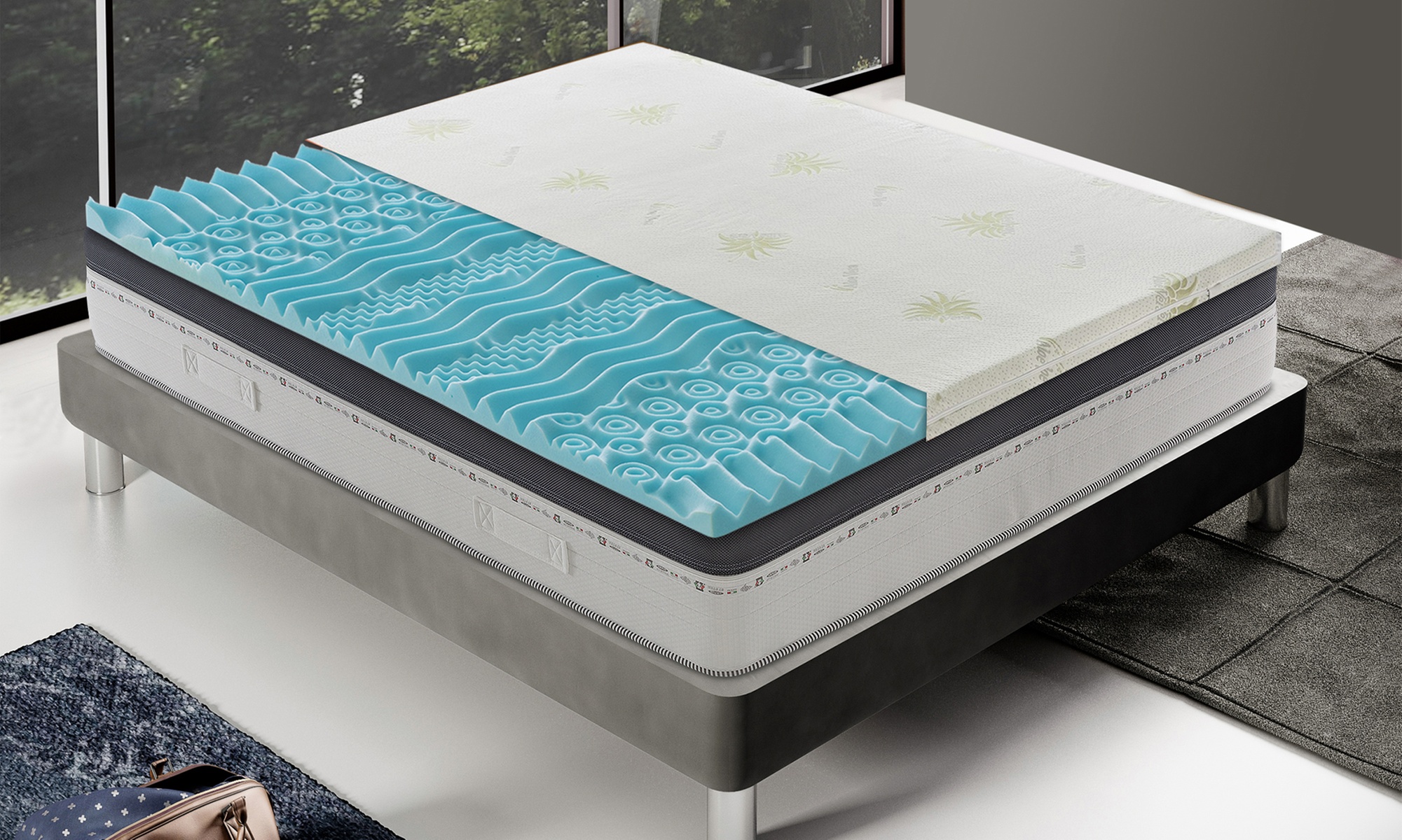 Memory-Matratzen-Topper