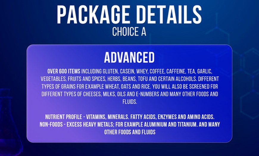 Image 6: 600, 800, or 900 Sensitivity Screening Tests