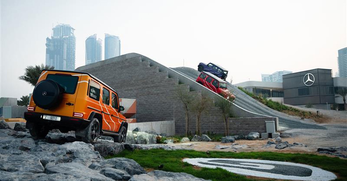 Mercedes-benz G-class Luxury Track Experience In Dubai Mercedes-benz G-class Luxury Track Experience In Dubai