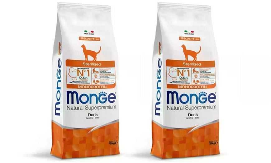 Image 11: 1 o 2 confezioni da 10 kg di cibo per gatti Monge Natural 
