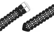 Lace Silicone Apple Watch Band Strap Laser Cut Scalloped Series 1-7 & SE - Second Medium