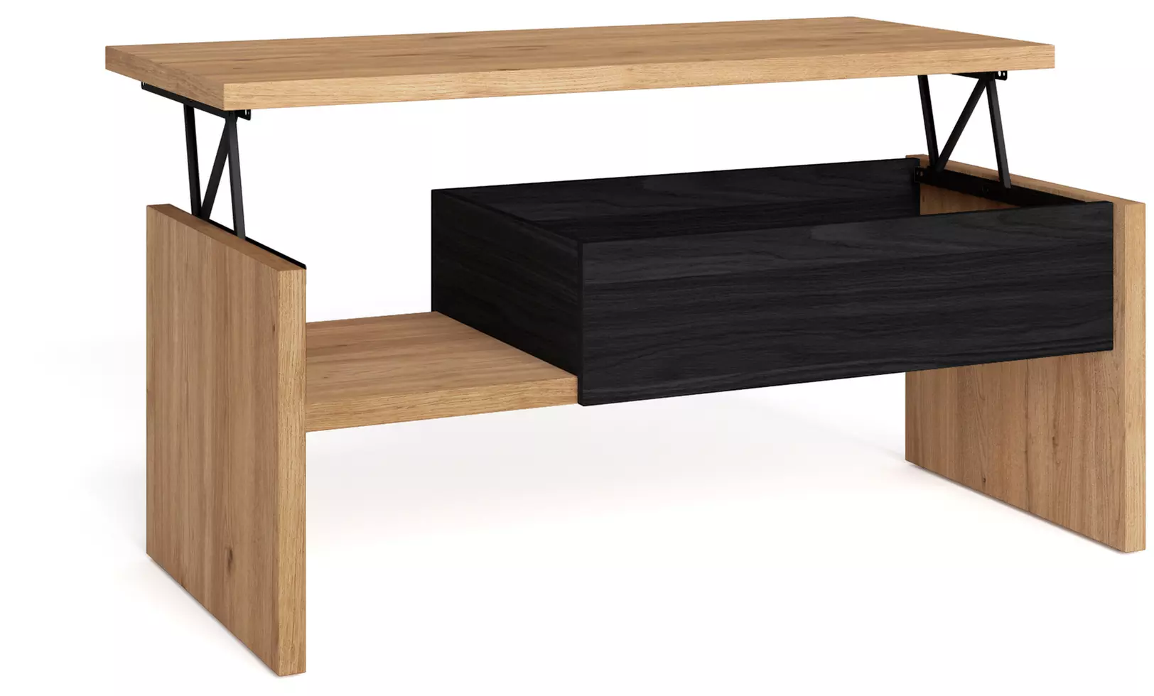 Coachtisch „Cozy“ mit Hebeplatte