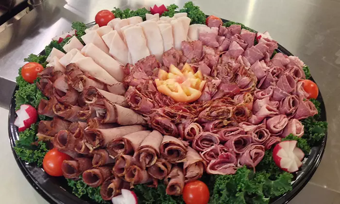 Sandwich Tray for 10 or Fresh-Cut Deli Meat Tray for 10 or 20 at Bebe's Kosher Deli (Up to 34% Off)  - Primary Image