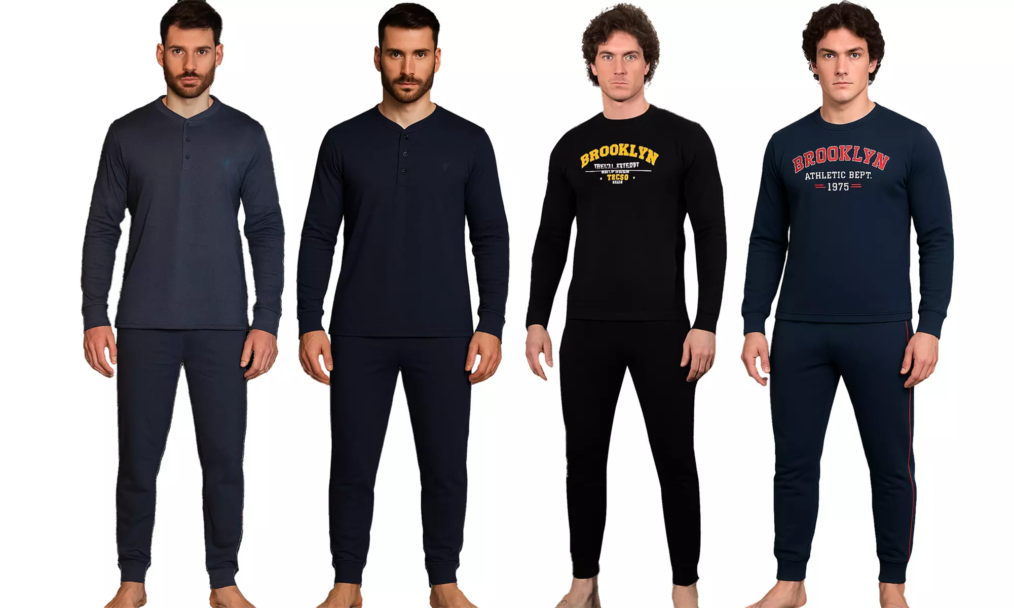 Pyrex Herren-Winterpyjama in der Farbe & Größe nach Wahl - Primary Image