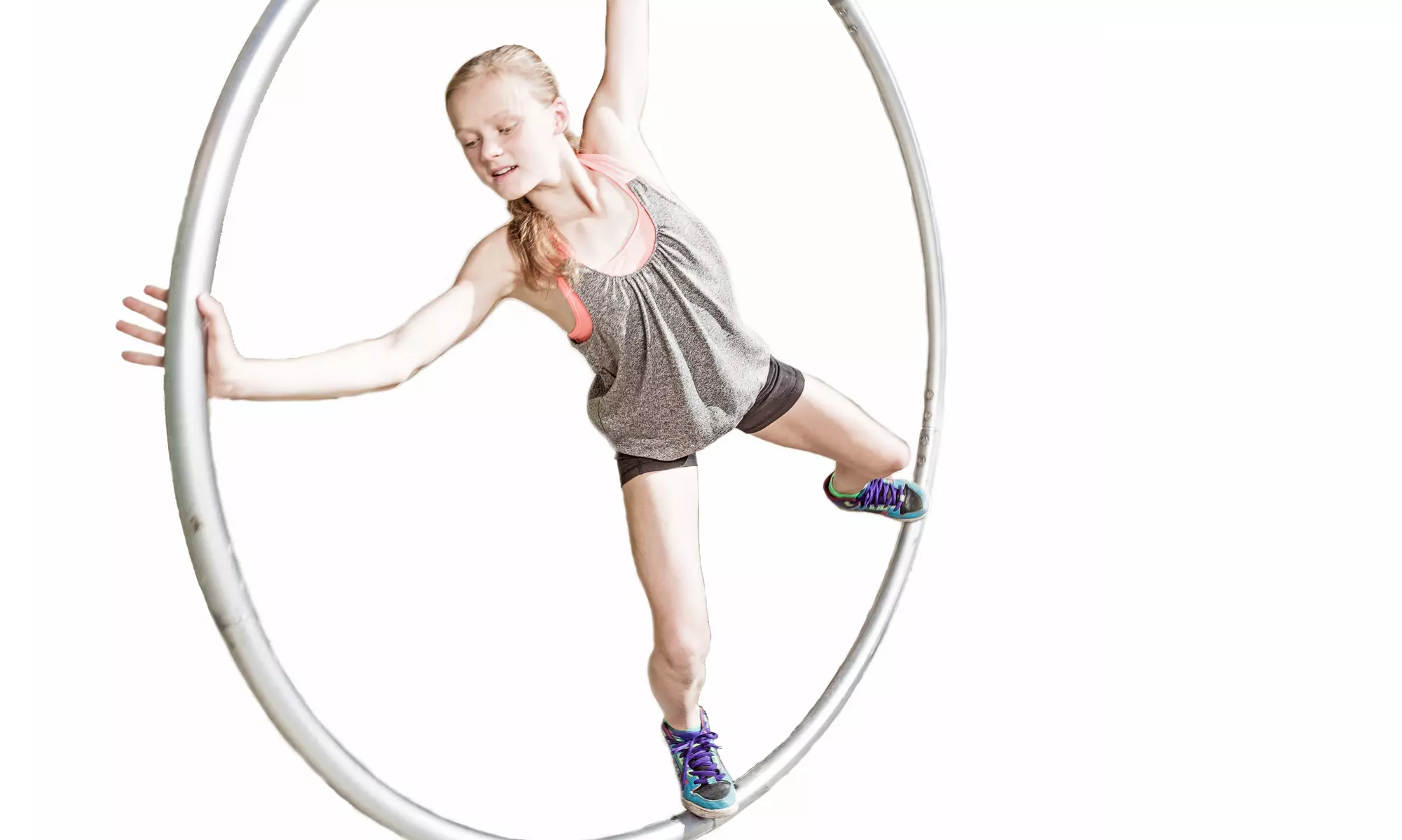 Month of Wheel-Gymnastics Classes for One or Two at Calgary Acrobatic Studio (Up to 57% Off) - Primary Image