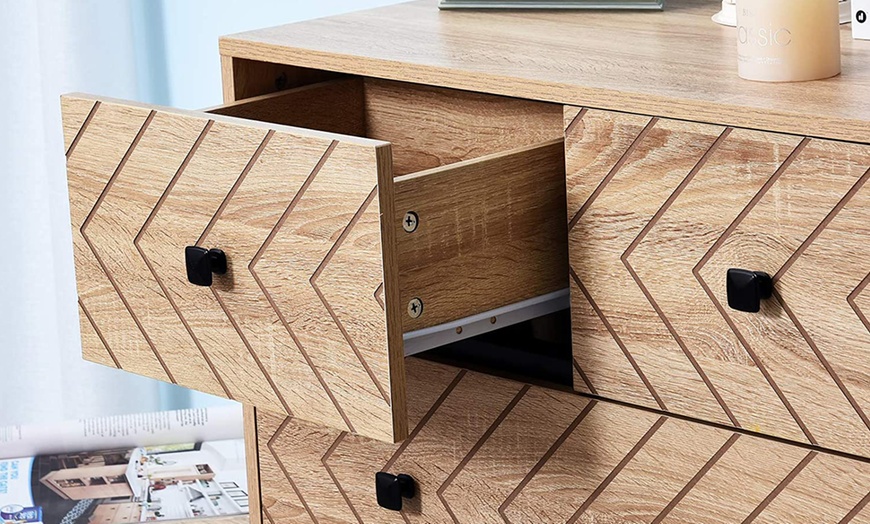 Image 20: Zig-Zag Drawer Cabinet