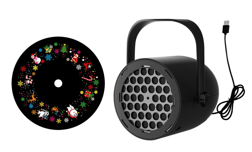 Image 6: Festive-Design LED Projector Light