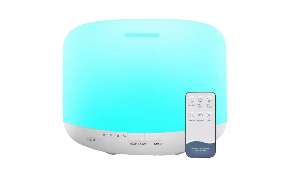 Aromatherapie-Diffusor mit LED-Beleuchtung und Fernbedienung