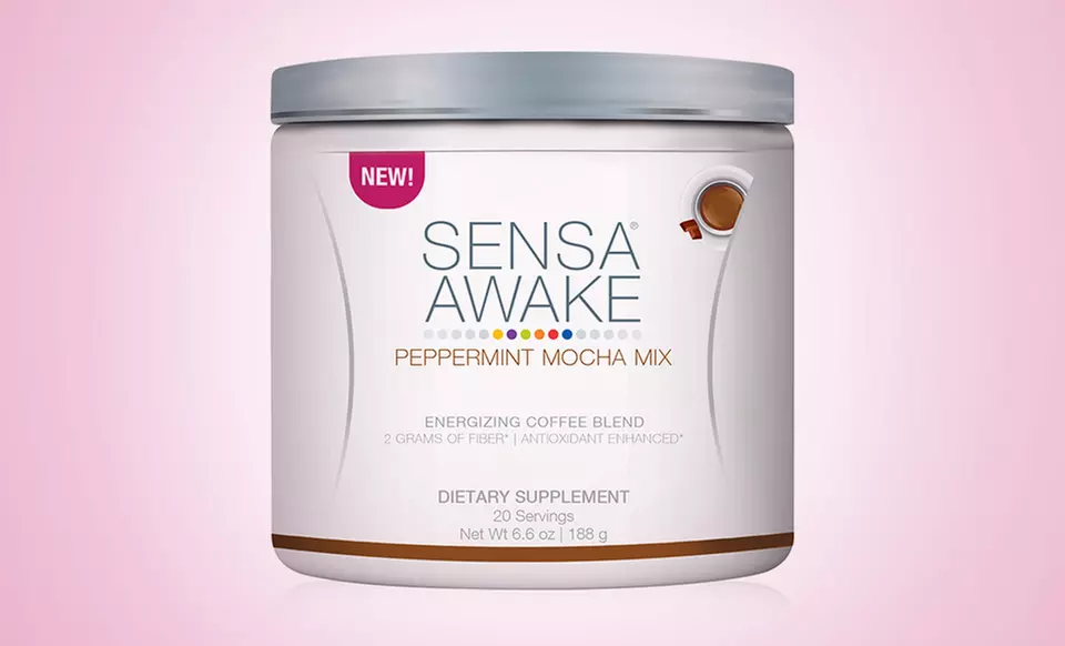 20-Servings of Sensa Awake Energizing Coffee Blend Dietary Supplement - Primary Image