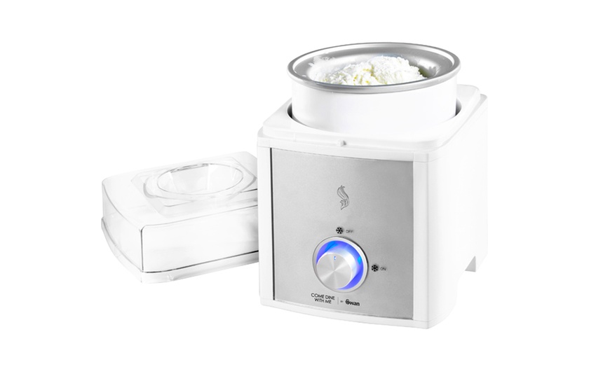 Image 1: Swan Ice Cream Maker