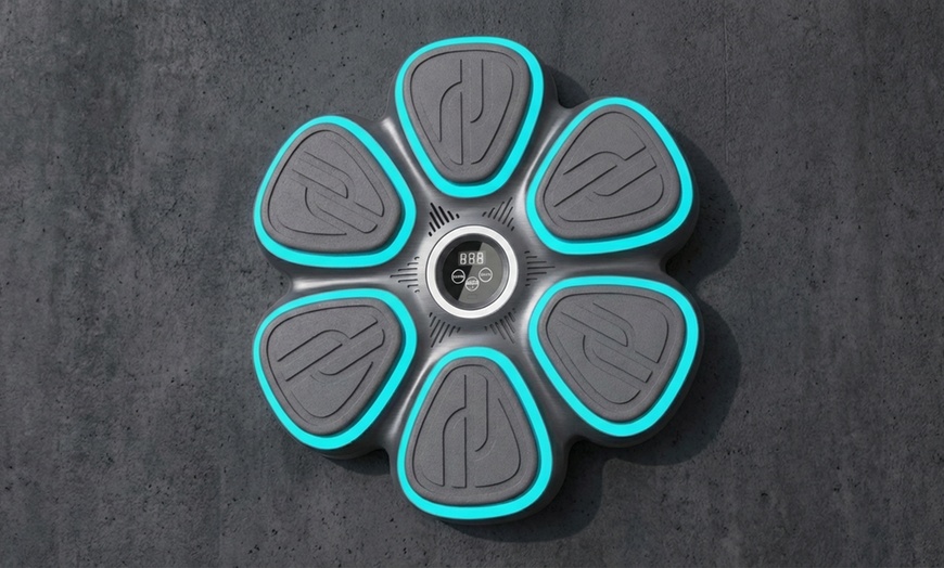 Image 2: Smart Bluetooth Wall-Mounted Boxing Trainer