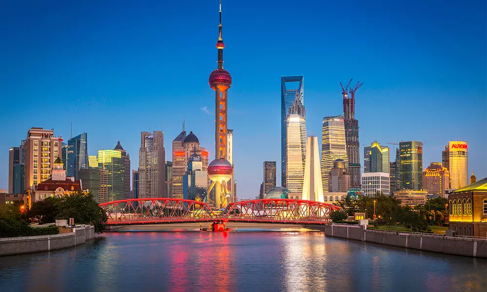 ✈ 10-Day Beijing and Shanghai Vacation with Airfare. Price per Person Based on Double Occupancy (Buy 1 Groupon/Person). - Primary Image