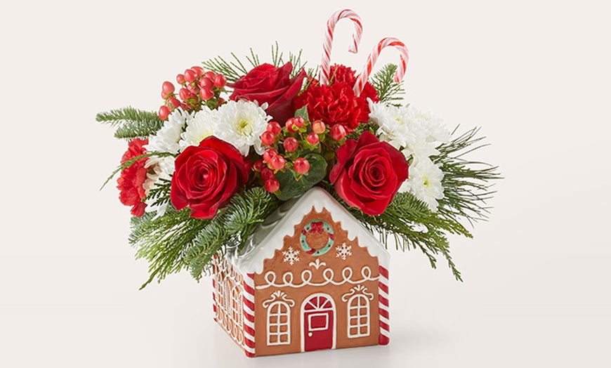 Image 4: ProFlowers Same Day Festive Christmas Flower Bouquets Up to 18% Off 