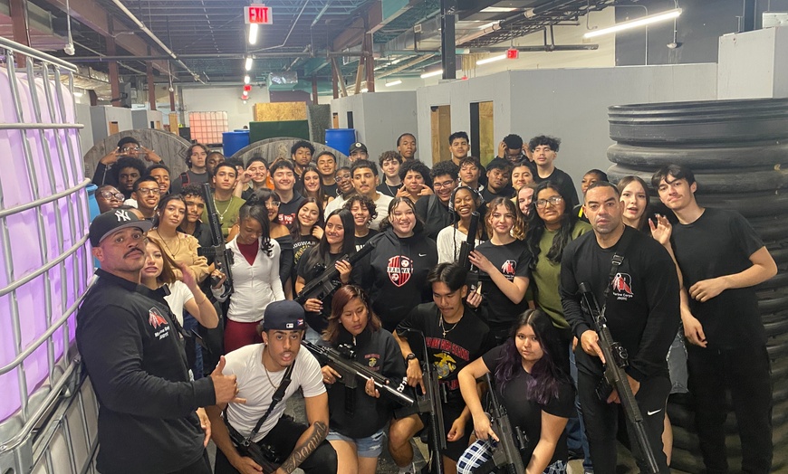 Image 1: Up to 27% Off Indoor Laser Tag Experience at Bullseye Lasertag
