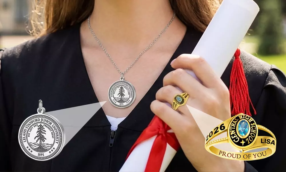 Custom Graduation Jewelry | Personalized Graduation Ring & Necklace