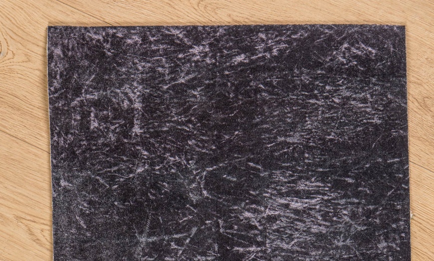 Image 9: Teppichläufer in Samt-Optik