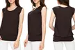 Made by Johnny Women's Scoop Neck Short Sleeve Top - Second Medium