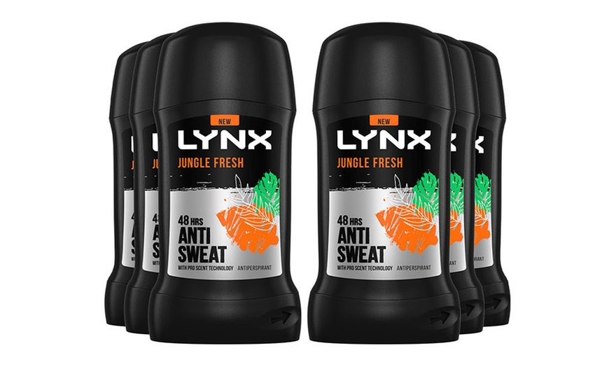 Image 3: Six-Pack Lynx Epic Fresh, Africa or Jungle Fresh Anti-Perspirant Rolls