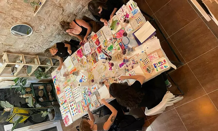Image 2: Experiencia art-cafe para 1 o 2 personas 