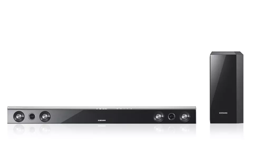 Samsung Sound Bar with Wireless Subwoofer and HDMI Cable (HW-FM45C) (Manufacturer Refurbished). - Primary Image