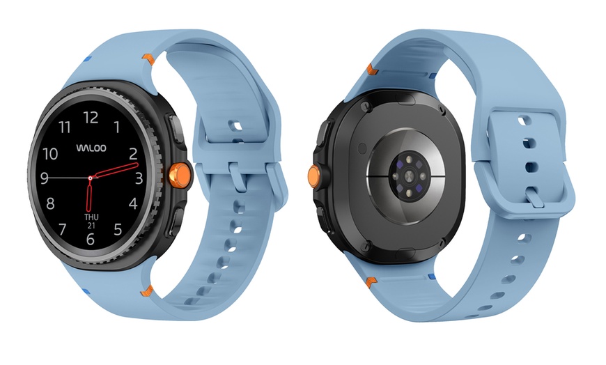 Image 4: Waloo Silicone Sport Band For Samsung Galaxy Watch 8/Watch 8 Classic