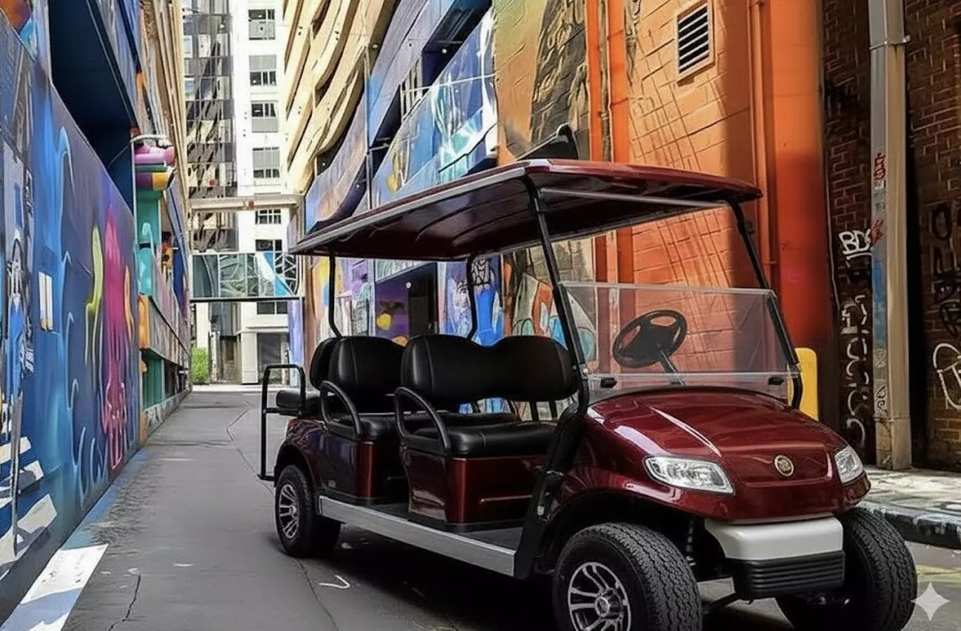 Charlotte's History, Delivered in Style: The Deluxe Cart Tour