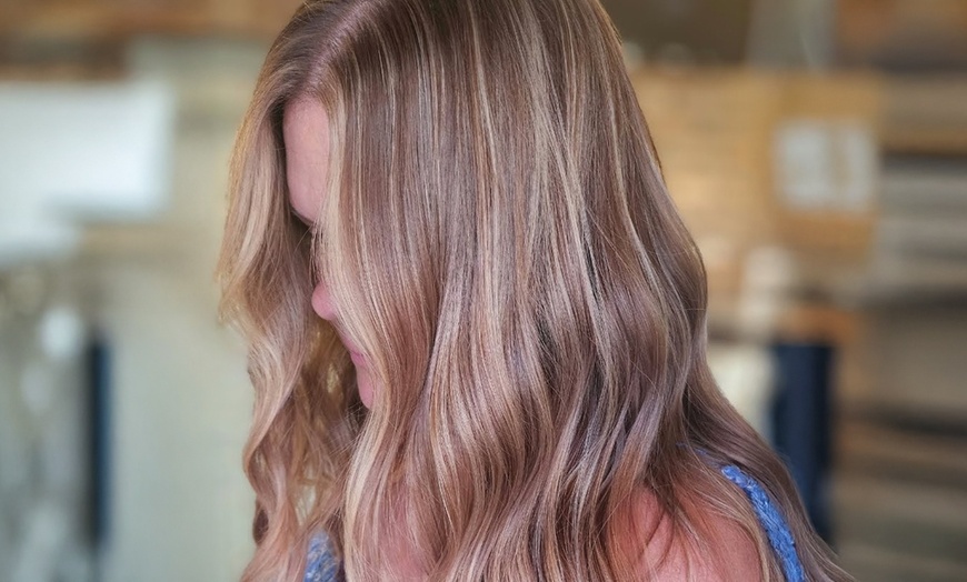 Image 3: Up to 51% Off on Salon - Hair Color / Highlights - Roots at Emj Hair LLC