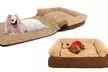 Coussin 2 en 1 rabattable pour chien - Second Medium