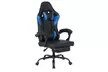 Silla gaming ergonómica negra con función de masaje disponible en diferentes colores - Second Medium