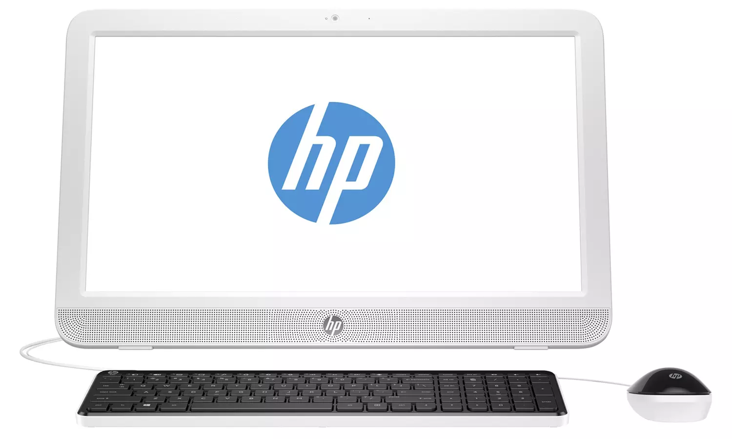HP 19.45" All-in-One Desktop Computer with Intel Celeron Processor and 500GB Hard Drive (Manufacturer Refurbished) - Primary Image