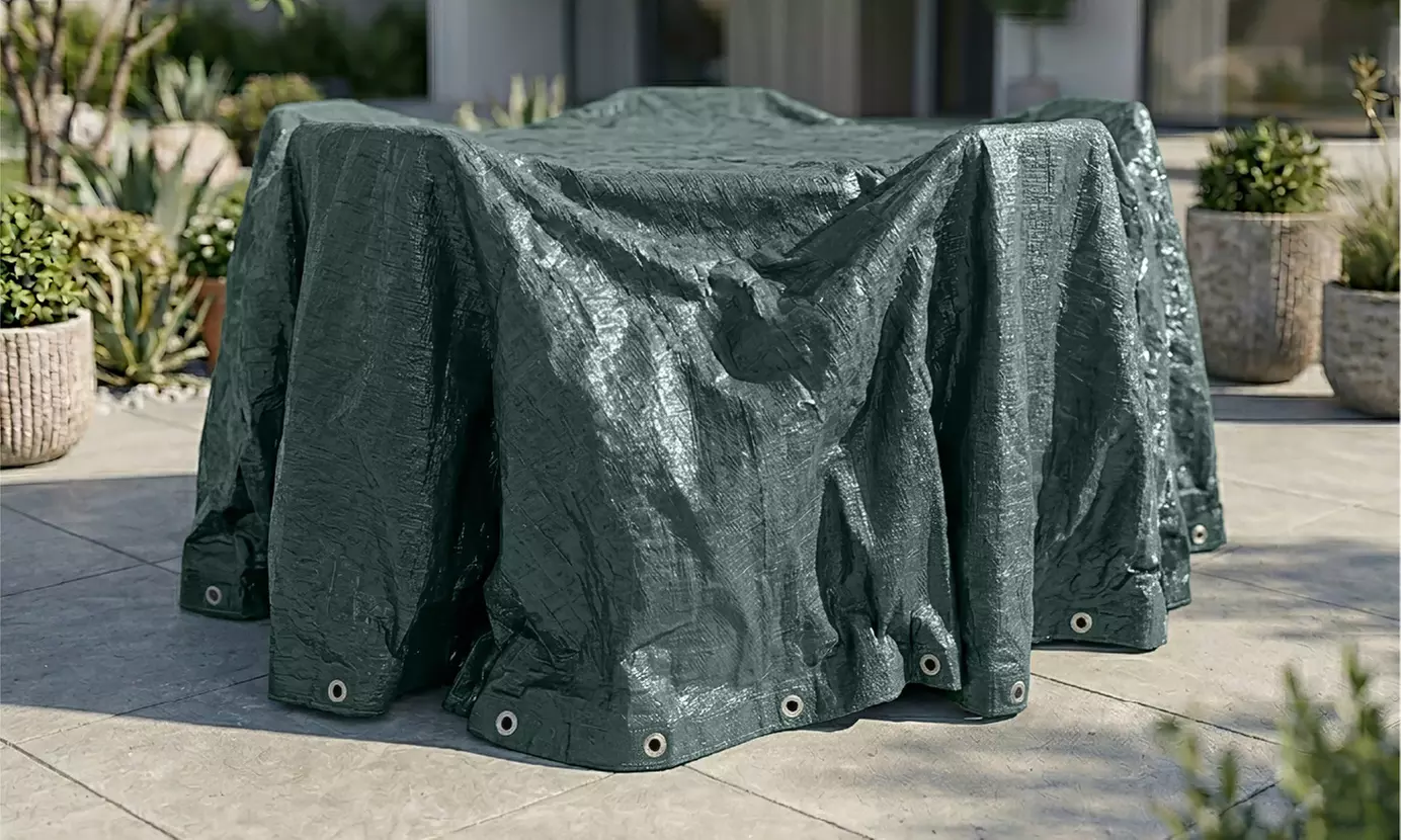 Abdeckung für Grill, Tisch, Sofa & mehr zum Schutz vor Regen & Schmutz