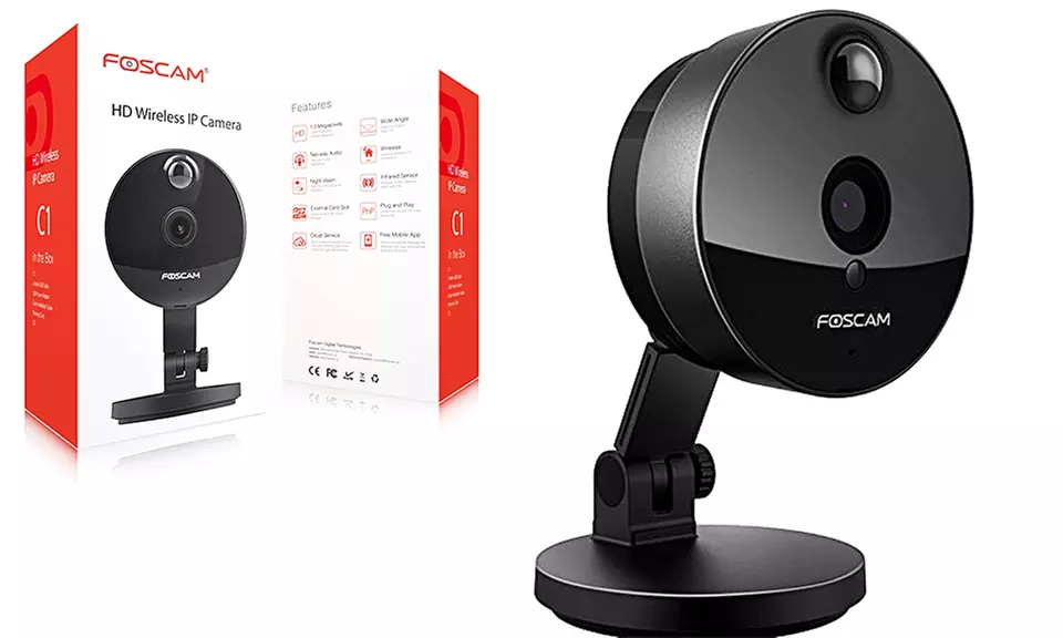 Foscam C1 HD Wireless IP Security Camera with Night Vision and Remote View - Second Medium