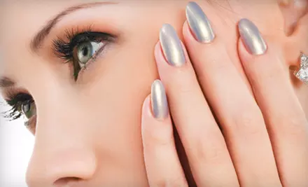 $32 for a Shellac Gel Manicure and Spa Pedicure at Bouffant Salon - Primary Image