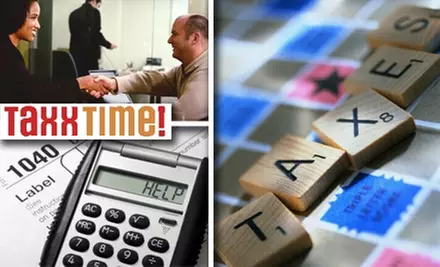 $35 for 1040 Tax Preparation From Taxxtime ($60 Value) - Primary Image