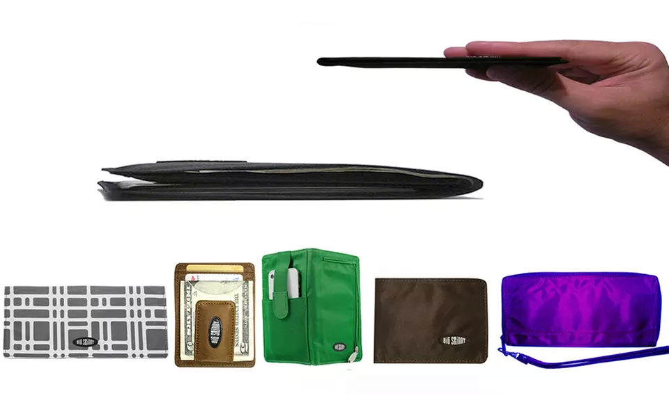 Ultra-Thin Wallets from Big Skinny﻿. Two﻿ Options Available.   - Primary Image