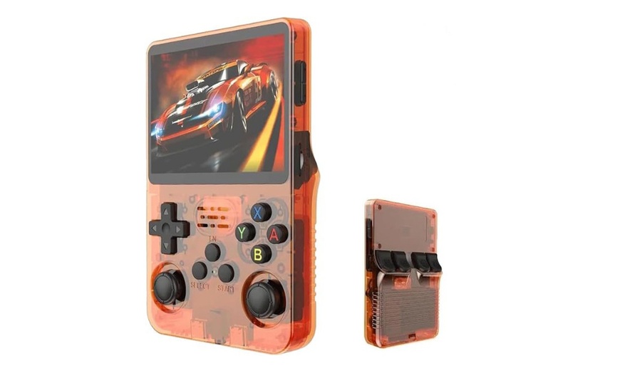 Image 4: 1x oder 2x Retro-Handheld-Videospielkonsole