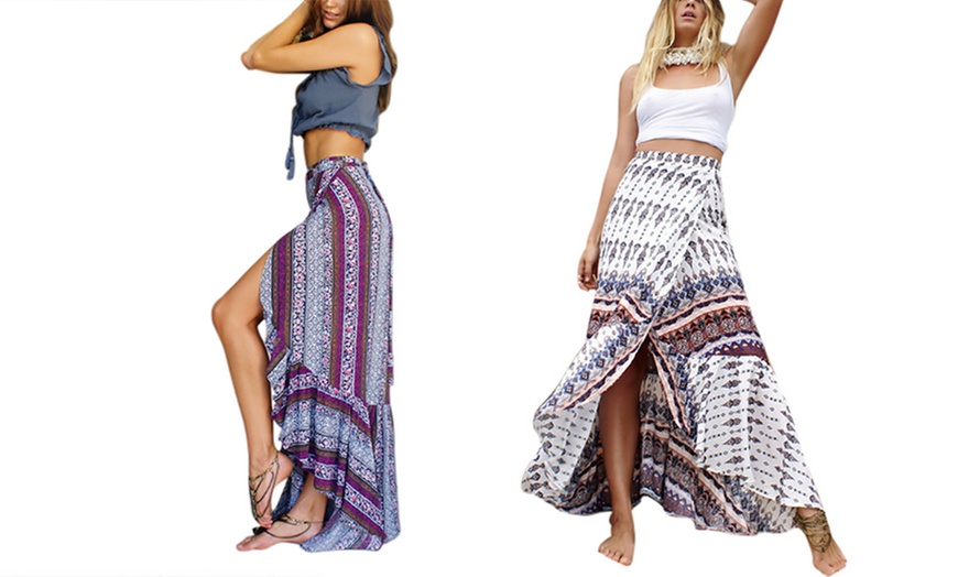 Image 8: Wrap-Around Beach Skirt