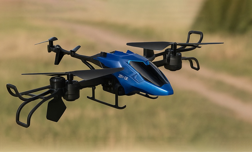 Image 1: Swipe Air Drones: Air Blade (360° Flips) & Air Chopper (Foldable with Camera)