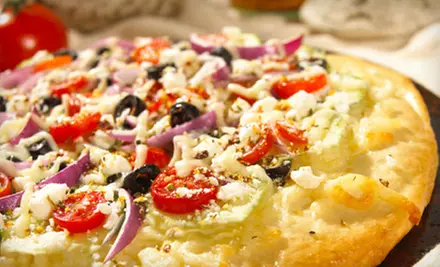 Gyro Dinner with Wine for Two or $10 for $20 Worth of Subs, Pizza, and Greek Specialties at Jiffy Shoppes (Up to 51% Off) - Primary Image