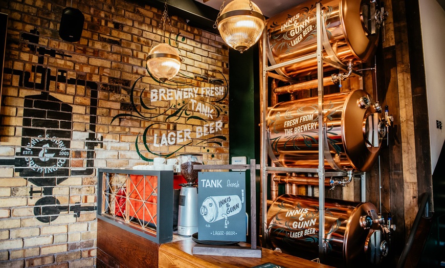 Image 9: Innis And Gunn Brew School Experience: Lunch, Tasting & 5L Keg