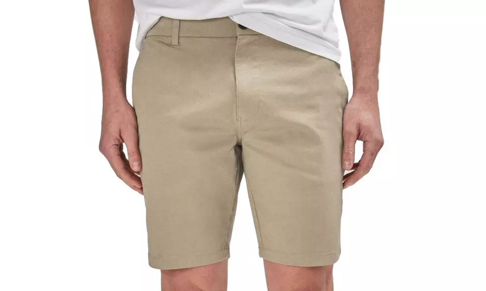 Short chino avec coupe régulière pour hommes de Blu Apparel, coloris et taille au choix - Image 7