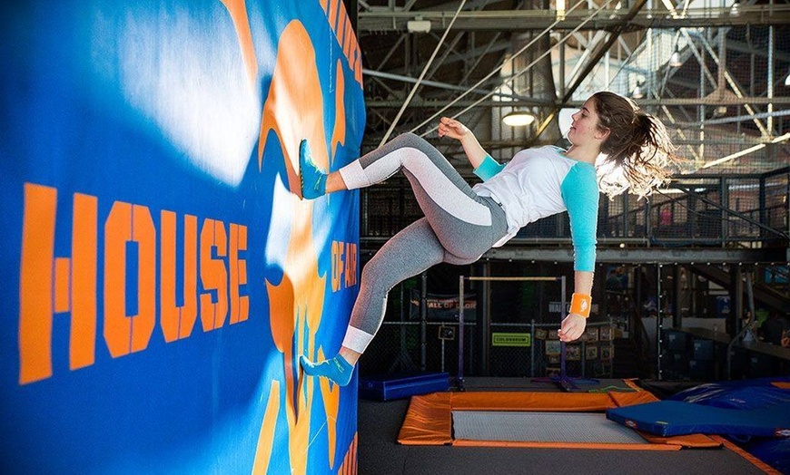 Image 2: 90 Min Jump Pass with Trampolines, Ninja Warrior Course & Dodgeball!