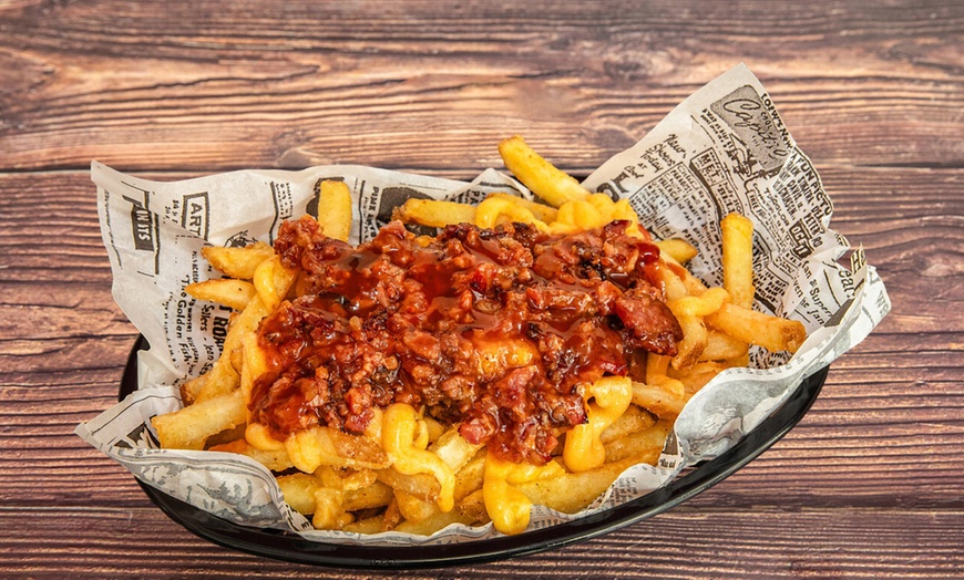 Image 7: Menú de hamburguesa con entrante, postre y bebida para 2 o 4 personas