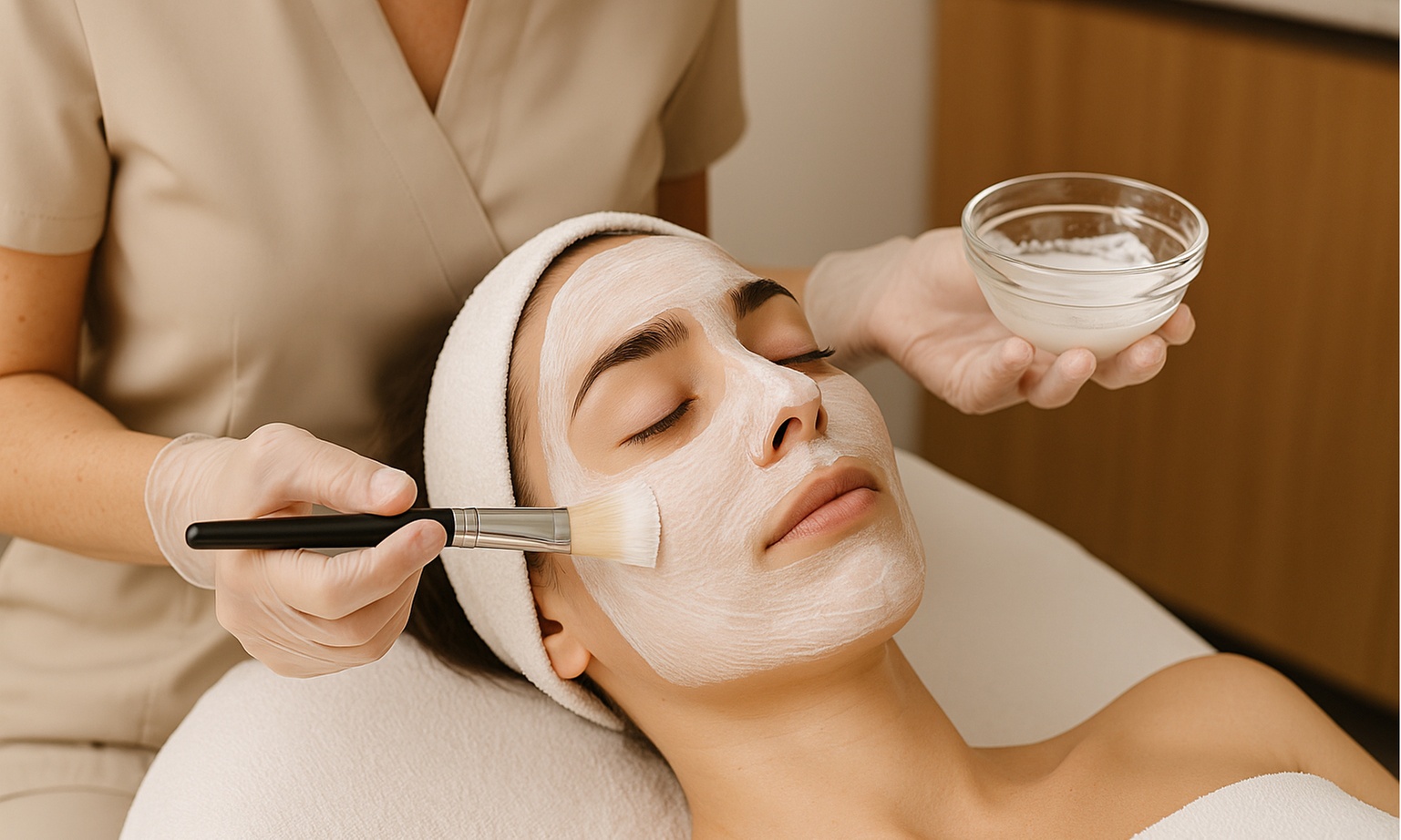 Gesichtsbehandlung opt. mit Nanoneedling für 1 Person